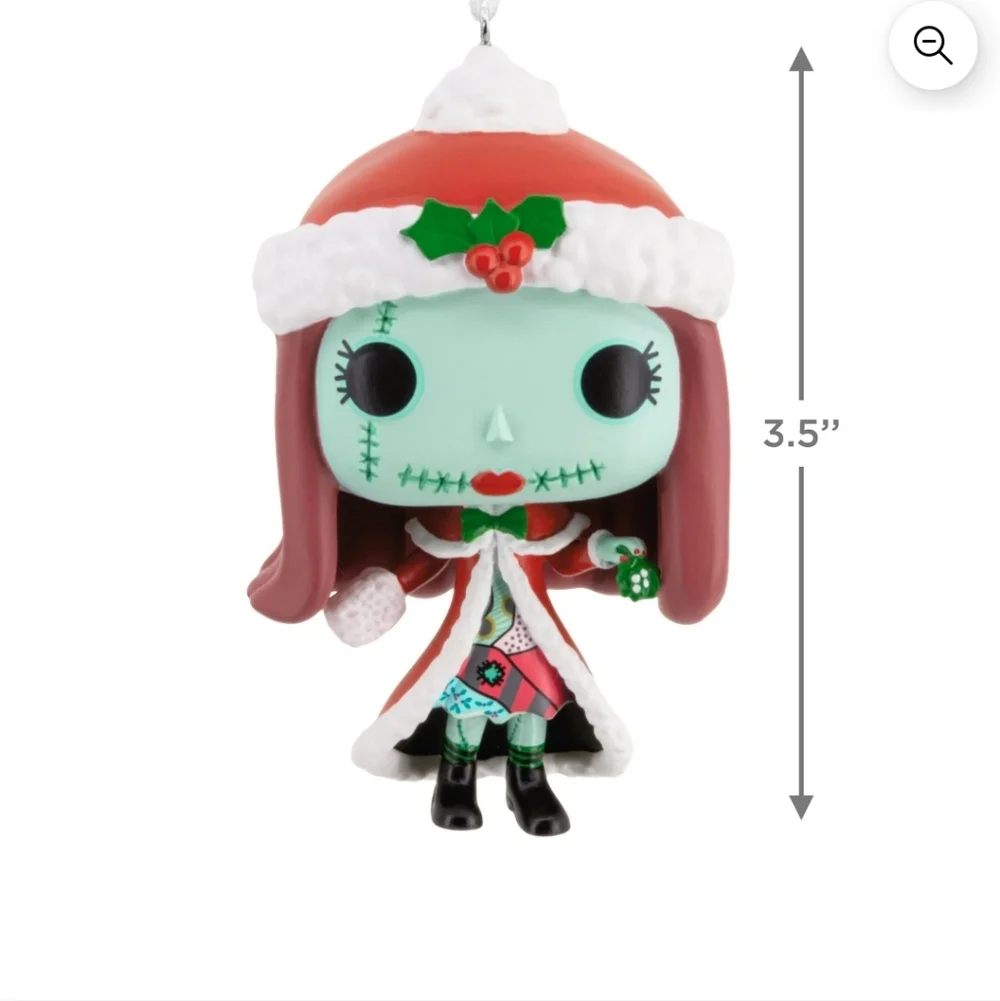 Funko Pop! Jack Skellington, Zero and Sally Ornaments